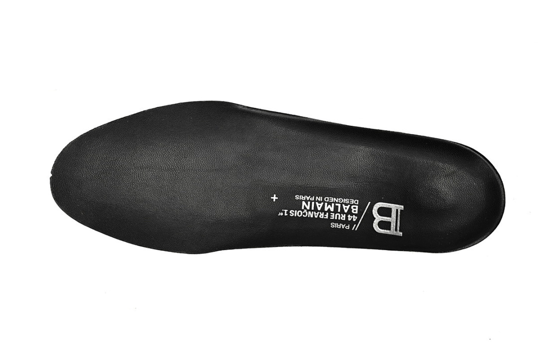 YM1VJ309 BALMAIN Multikolor Buty sportowe Black And White