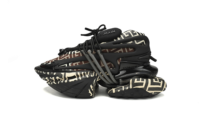 YM1VJ309 BALMAIN Multikolor Buty sportowe Lattice