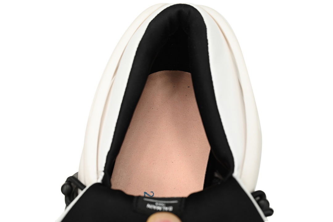 YM1VJ309 BALMAIN Multikolor Buty sportowe White and Black