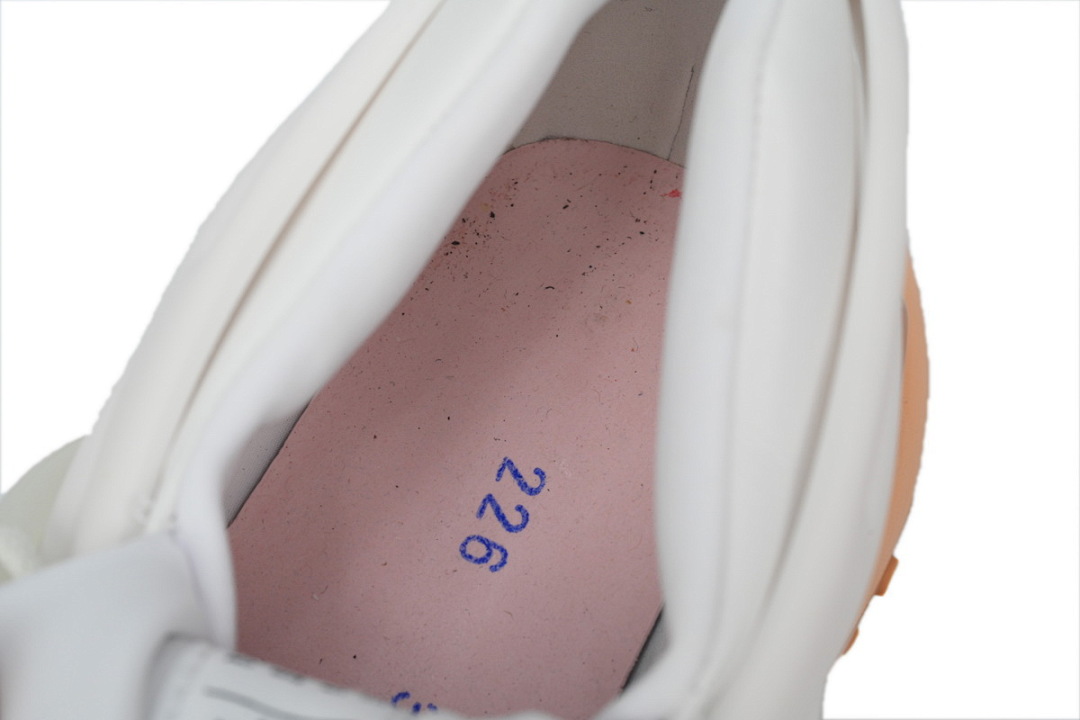 YM1VJ309 BALMAIN Multikolor Buty sportowe White Green Orange