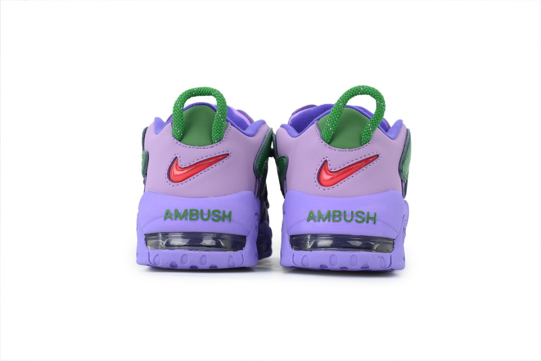 FB1299-500 AMBUSH x Nike Air More Uptempo Low