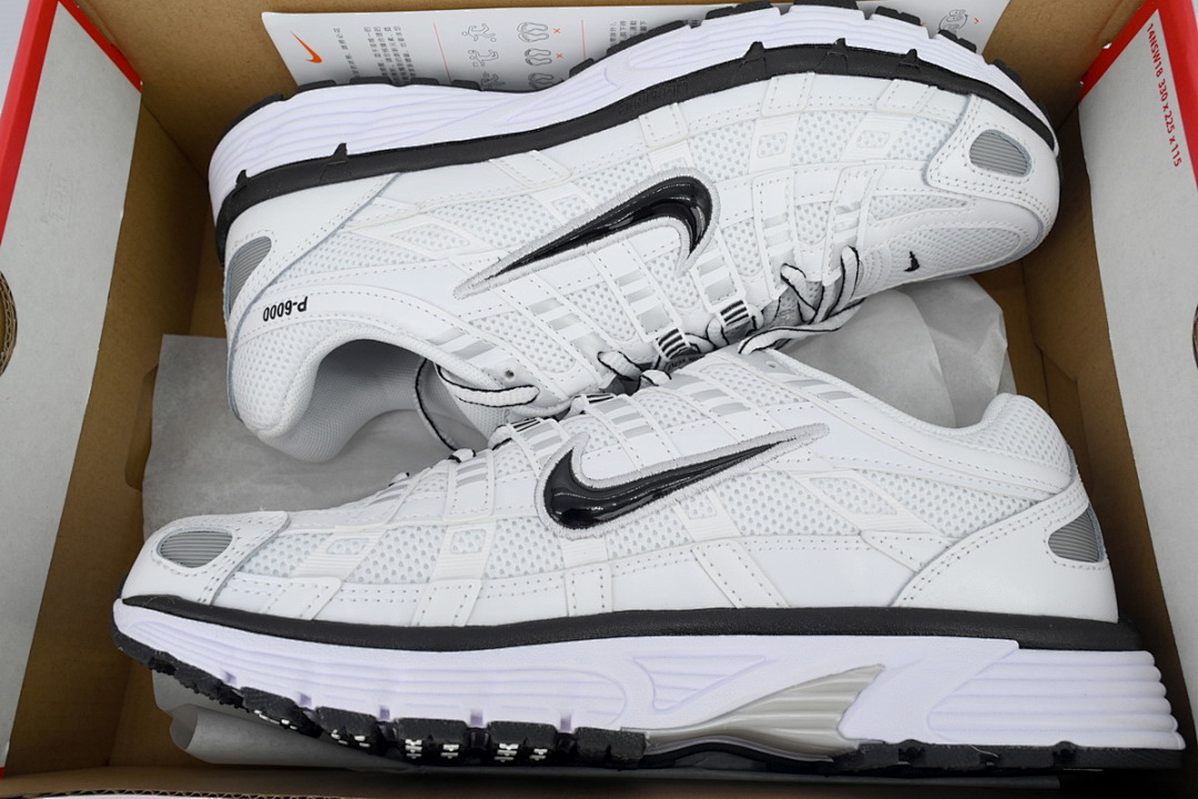 White Metallic Silver Black