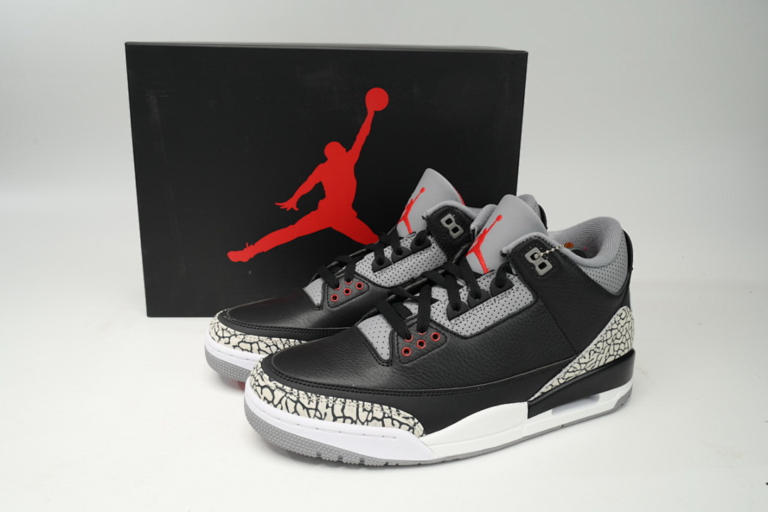 A Ma Manière  Air Jordan 3 Retro SP Noir Ciment