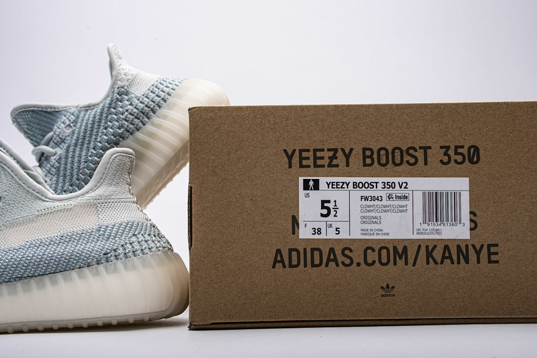 Adidas Yeezy Boost 350 V2 Cloud White FW3043