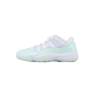Air Jordan 11 Retro Low Mint Green Ice Sneakers AH7860-103  01