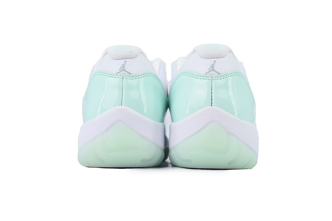 Air Jordan 11 Retro Low Mint Green Ice Sneakers AH7860-103 