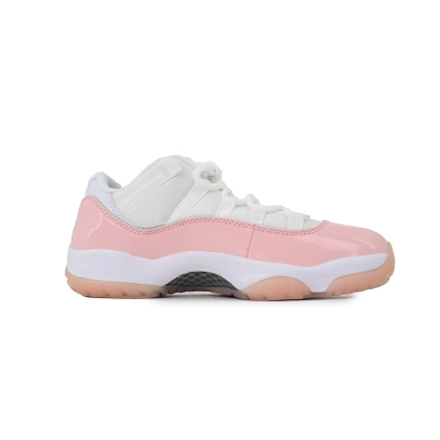 Zapatillas Air Jordan 11 Retro Low rosa, blanco y goma AH7860-160 02
