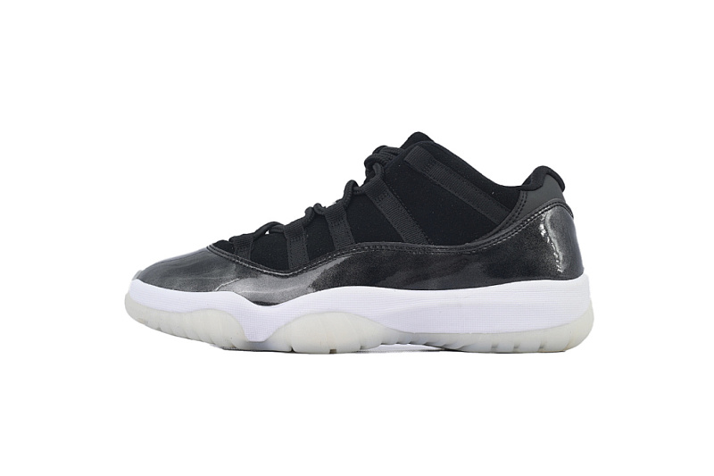 Air Jordan 11 Retro Low Barons Black White