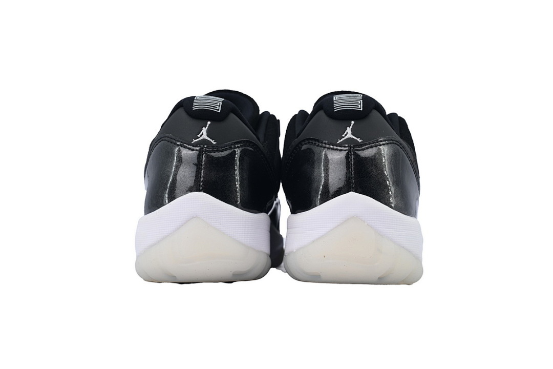 Air Jordan 11 Retro Low Barons Black White