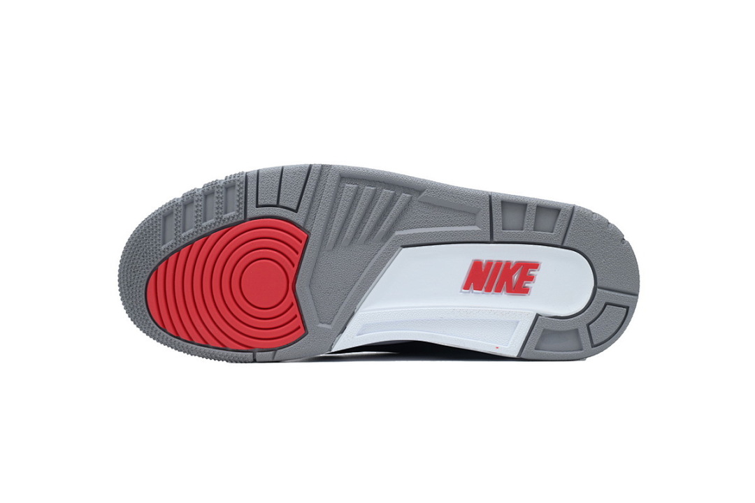 Air Jordan 3 Retro Black Cement Men's Basketball Shoes Sneakers