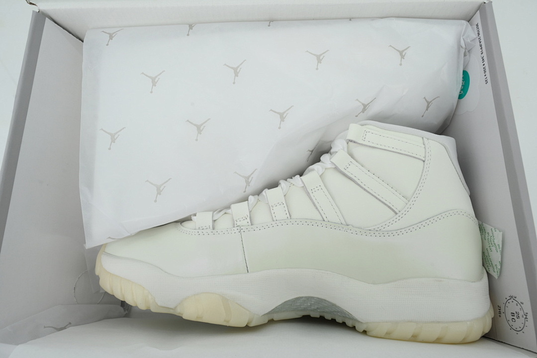 Air Jordan 11 Retro Low Sail White Basketball Shoes WMNS AR0715-110 