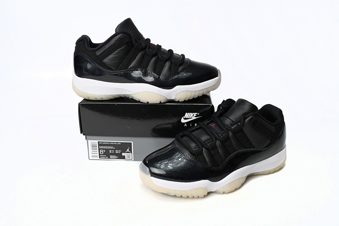  Air Jordan 11 Retro Low 72-10 AV2187-001