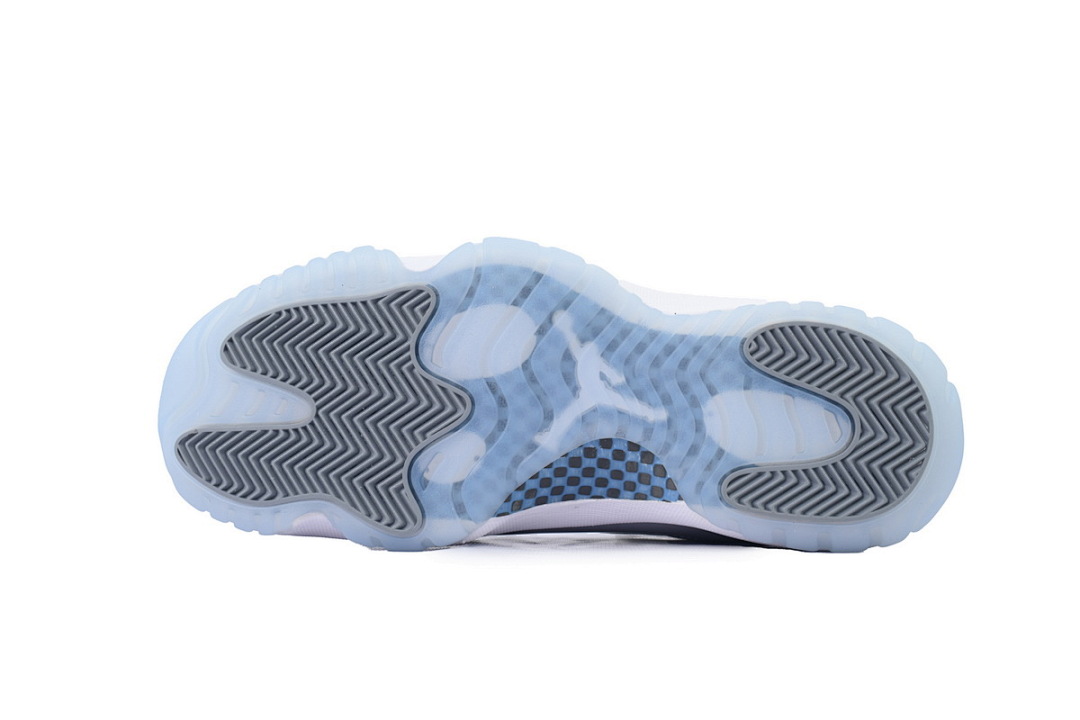 Air Jordan 11 Retro Low Grey White Ice Blue Sneakers AV2187-140 