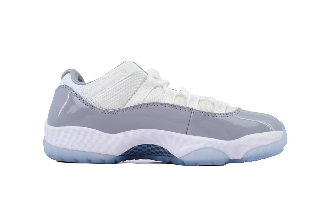 Air Jordan 11 Retro Low Grey White Ice Blue Sneakers AV2187-140 