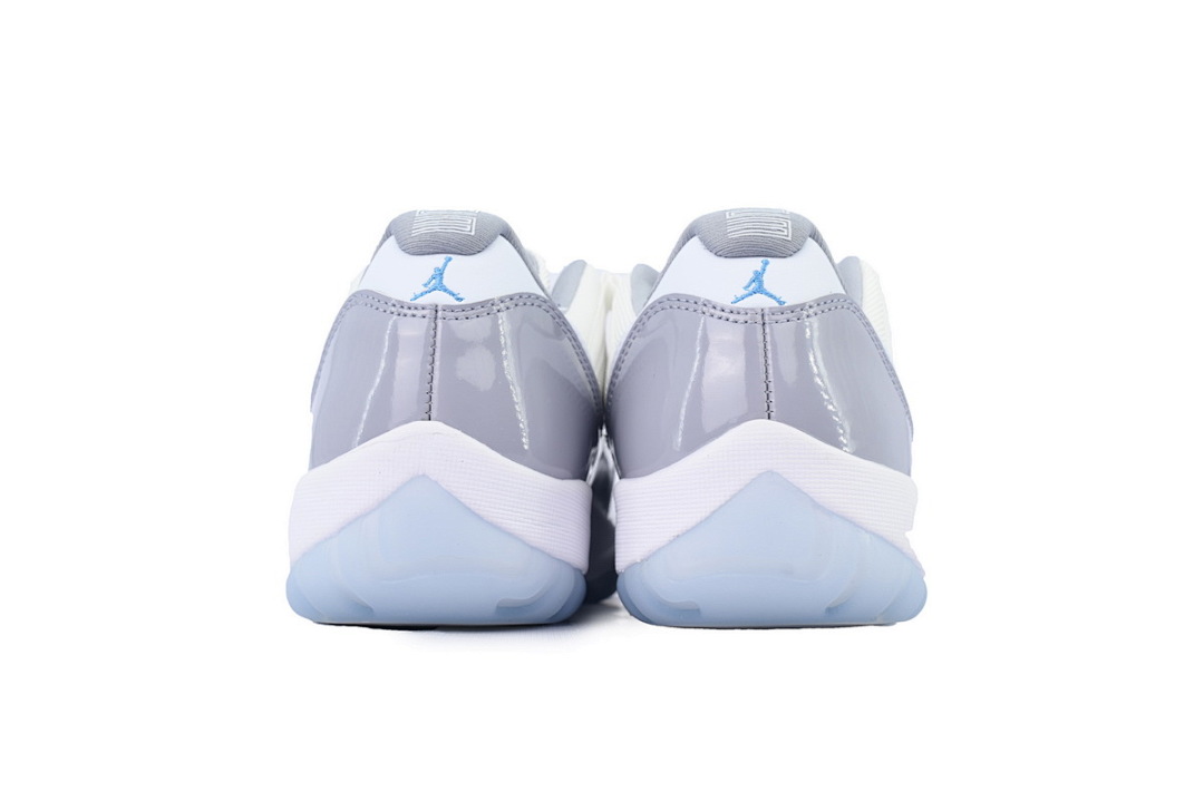 Air Jordan 11 Retro Low Grey White Ice Blue Sneakers AV2187-140 