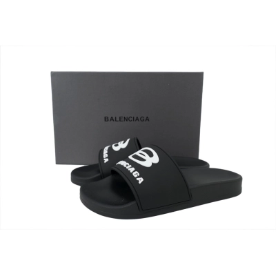 Balenciaga Pool Slide Balck 02
