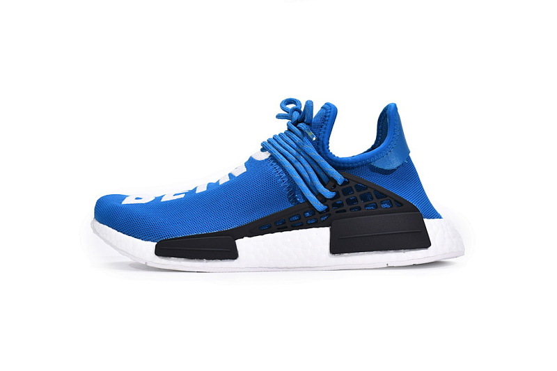  Pharrell Williams  Adidas Originals NMD HU Human Being Sharp Blu BB0618