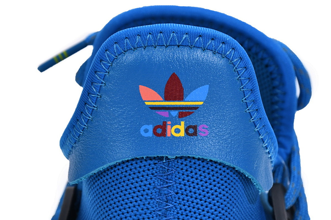  Pharrell Williams  Adidas Originals NMD HU Human Being Sharp Blu BB0618
