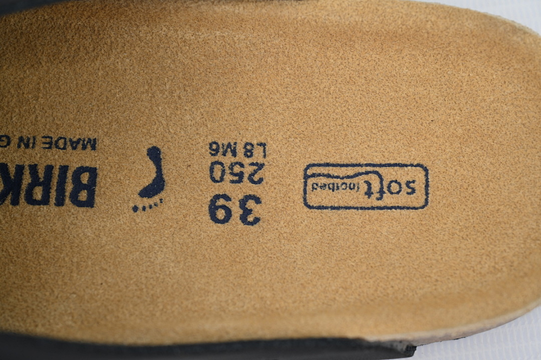 Birkenstock Boston Soft Footbed Black Oil Surface