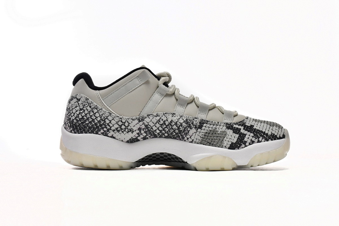  Air Jordan 11 Retro Low Light Bone Snakeskin CD6846-002