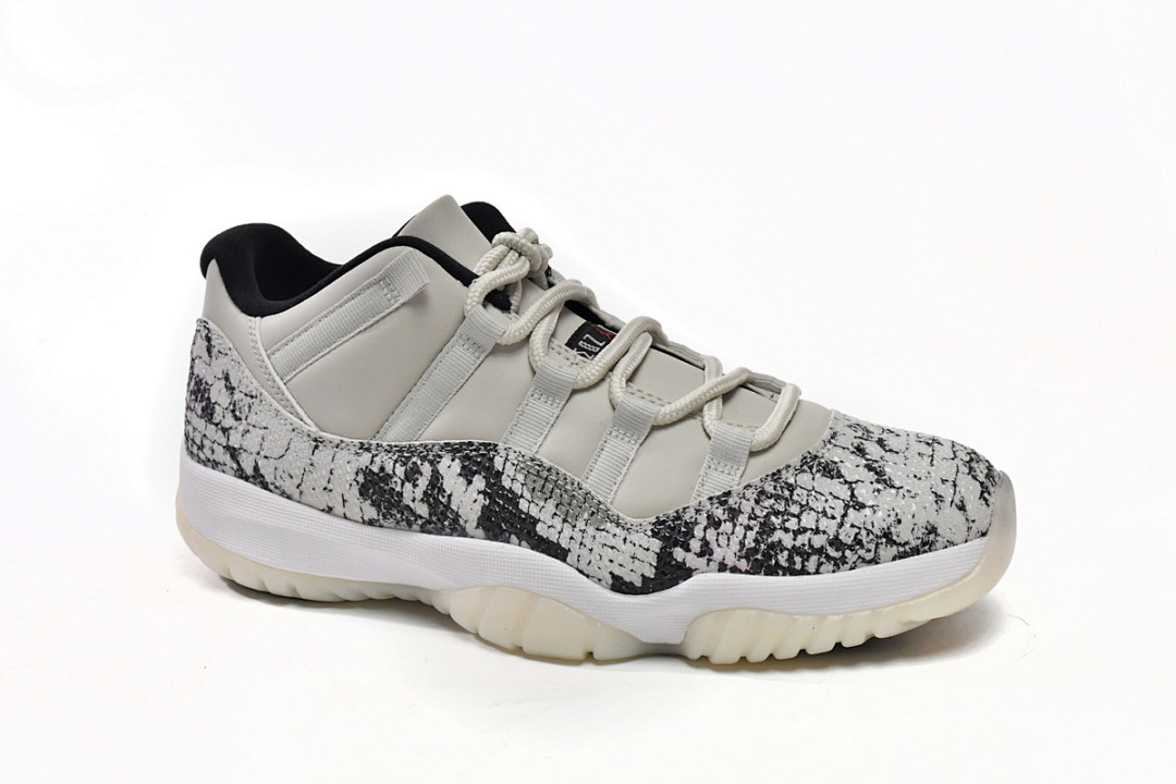  Air Jordan 11 Retro Low Light Bone Snakeskin CD6846-002