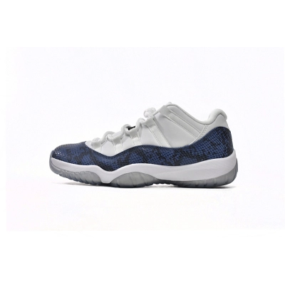 Air Jordan 11 Retro Low Navy Snakeskin CD6846-102  01