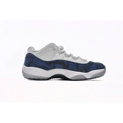 Air Jordan 11 Retro Low Navy Snakeskin CD6846-102  02