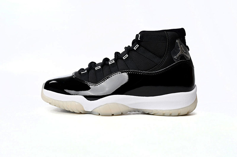  Air Jordan 11 25th Anniversary Black Silver Eyelets CT8012-011