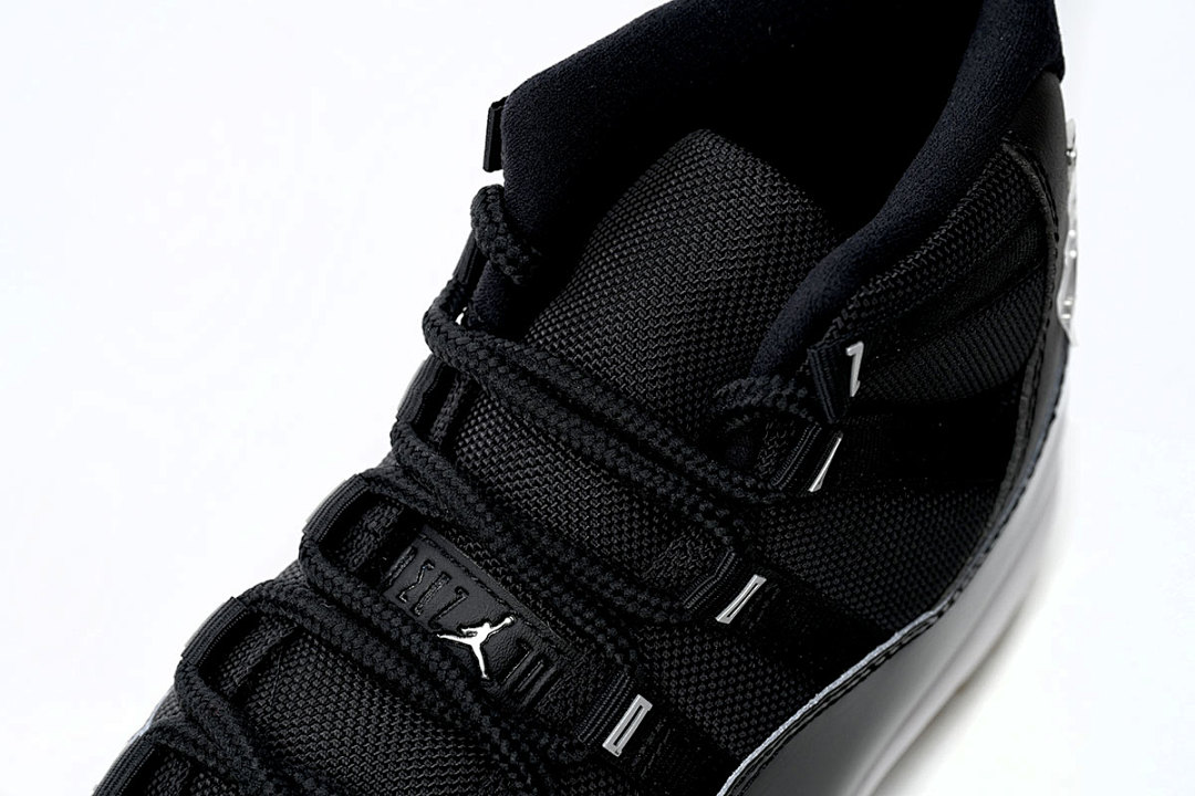  Air Jordan 11 25th Anniversary Black Silver Eyelets CT8012-011