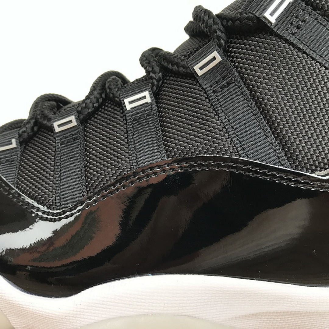  Air Jordan 11 25th Anniversary Black Silver Eyelets CT8012-011