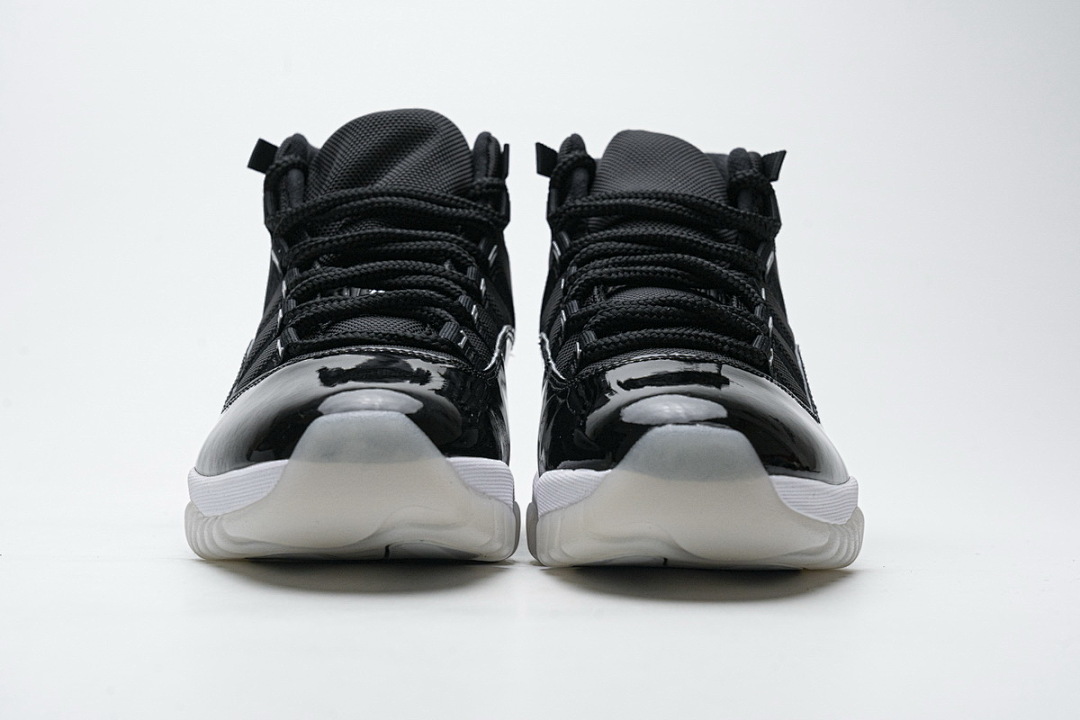  Air Jordan 11 25th Anniversary Black Silver Eyelets CT8012-011