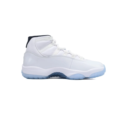 Zapatillas Air Jordan 11 Low WMNS blancas y azul claro CT8012-104  02