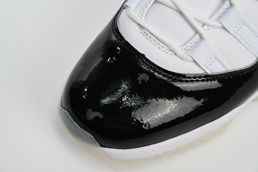 Zapatillas Air Jordan 11 DMP en negro, blanco y dorado, estilo retro, CT8012-170