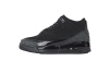 Air Jordan 3 Retro Black Cat Glossy Elephant Print Sneakers CT8532-001 