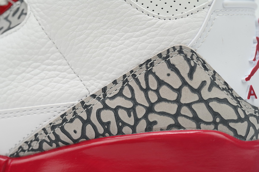 Nike Air Jordan 3 Retro Fire Red White Red Cement Men's Basketball Shoes Sneakers CT8532-126 