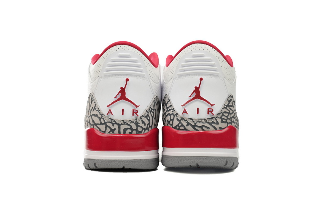 Nike Air Jordan 3 Retro Fire Red White Red Cement Men's Basketball Shoes Sneakers CT8532-126 