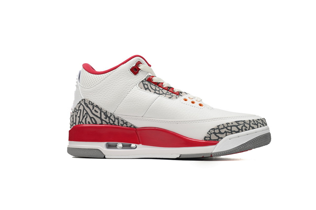Nike Air Jordan 3 Retro Fire Red White Red Cement Men's Basketball Shoes Sneakers CT8532-126 