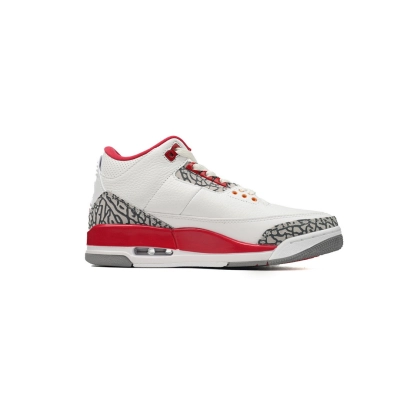 Nike Air Jordan 3 Retro Fire Red White Red Cement Men's Basketball Shoes Sneakers CT8532-126  02