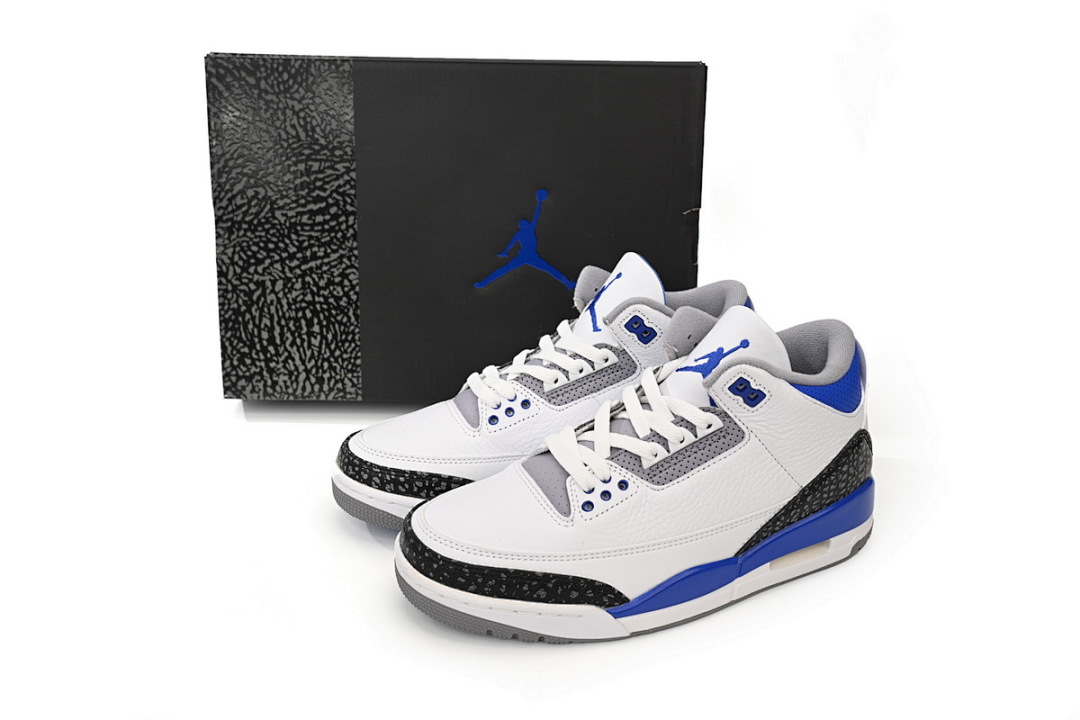  Air Jordan 3 Retro Racing Blue CT8532-145