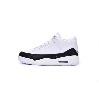 DA3595-100 Fragment Design x Air Jordan 3 Black White 01