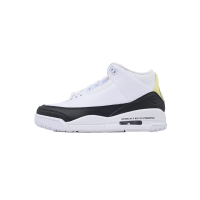  Fragment Design  Air Jordan 3 Noir Blanc DA3595-100 01