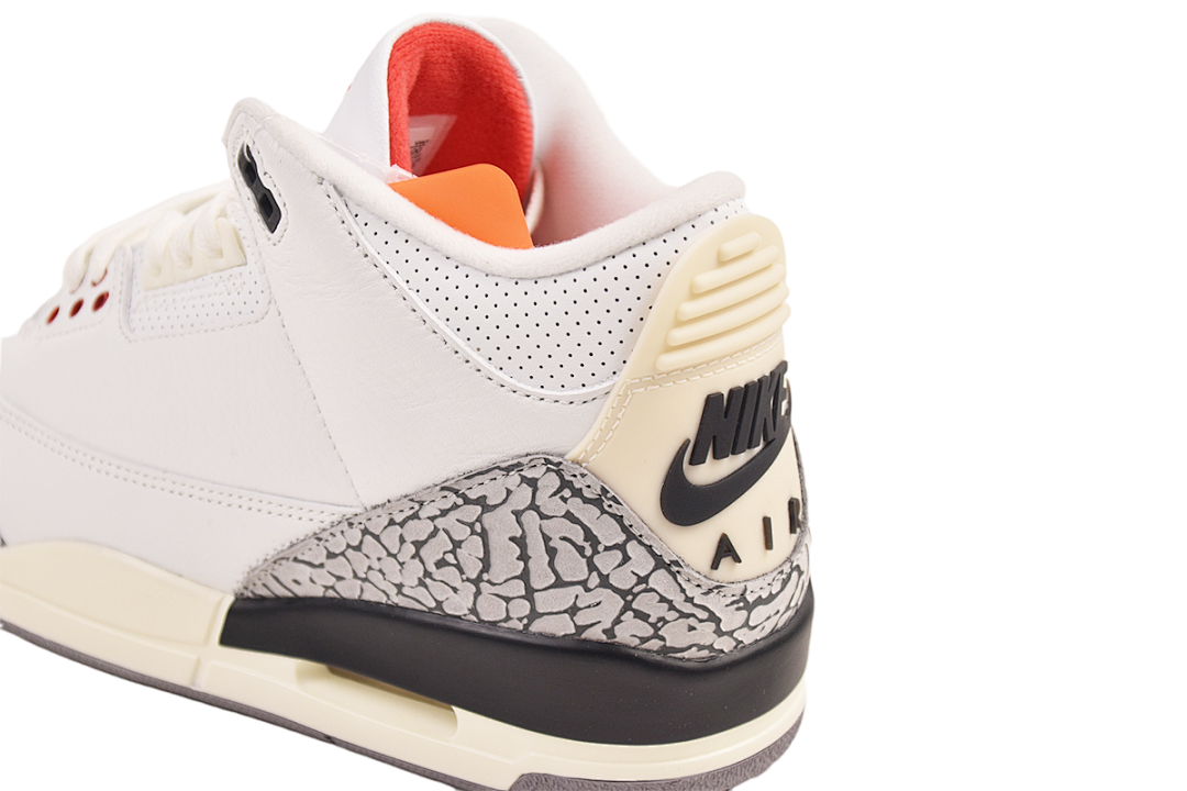 Air Jordan 3 OG White Grey Black Retro Basketball Shoes DN3707-100 