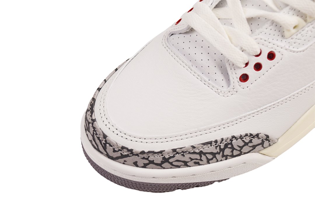 Air Jordan 3 OG White Grey Black Retro Basketball Shoes DN3707-100 