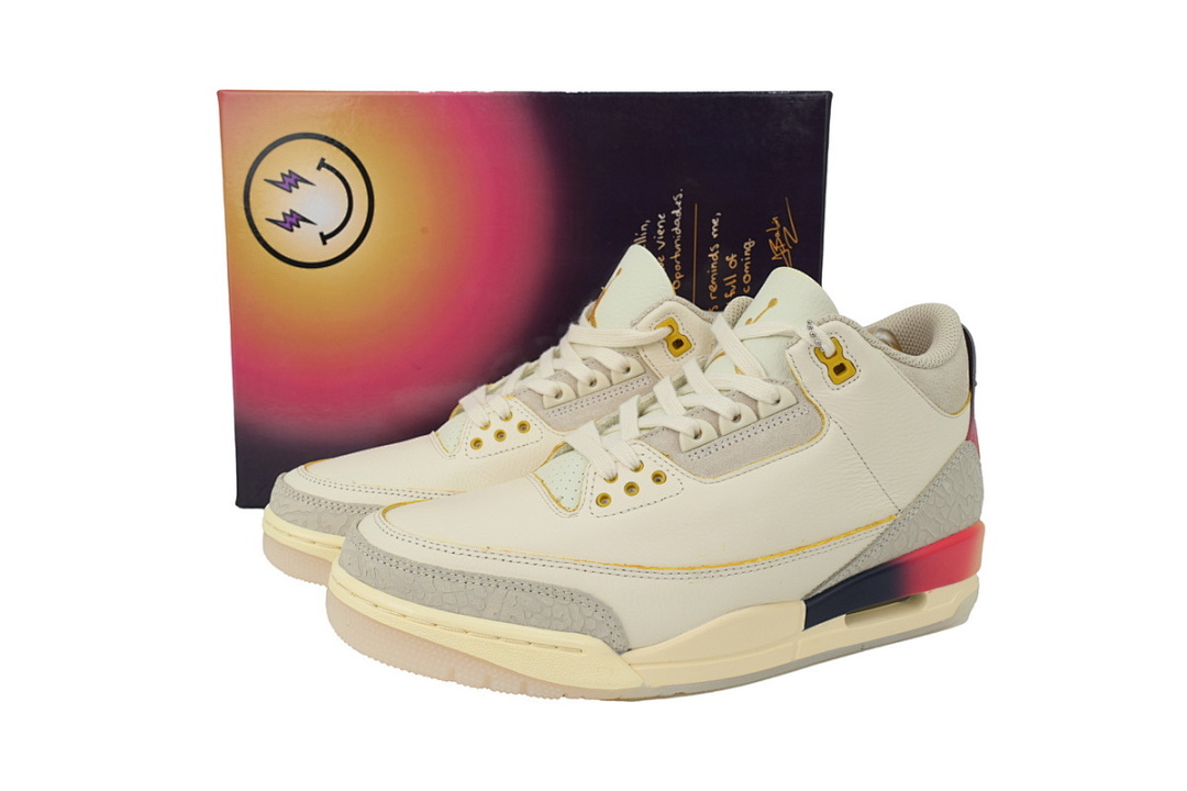 J Balvin x Air Jordan 3 Rainbow FN0344-901