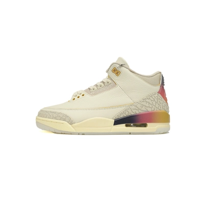 J Balvin x Air Jordan 3 White Blue Red FN0344-901 01