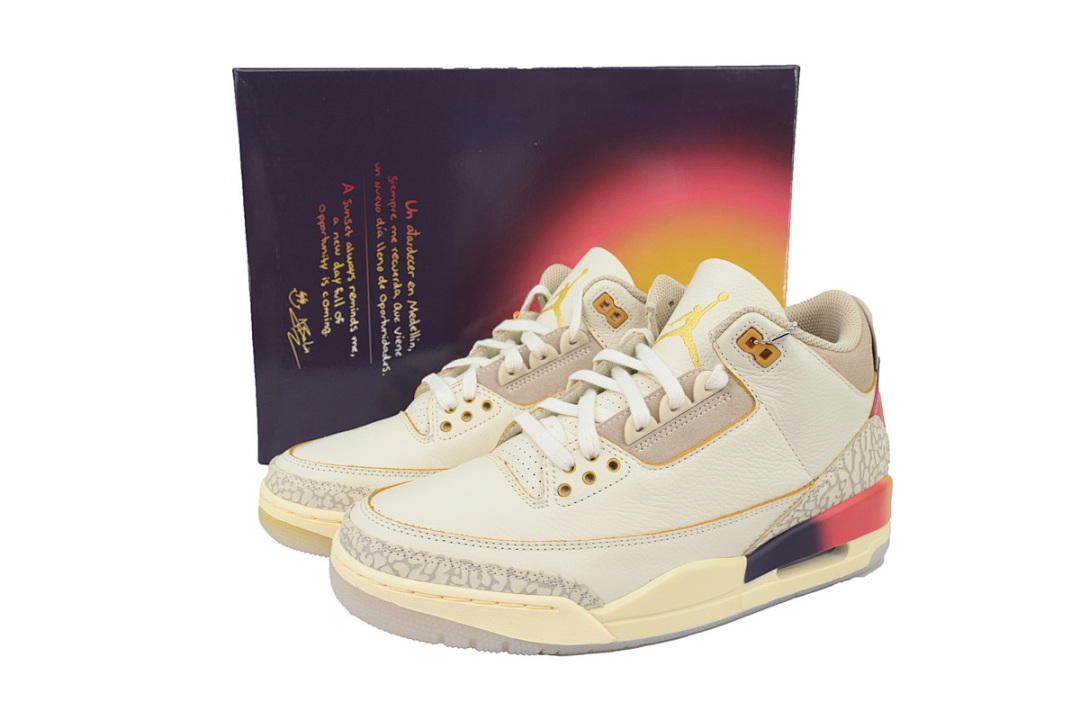 Balvin  Air Jordan 3 Sunset FN0344-901
