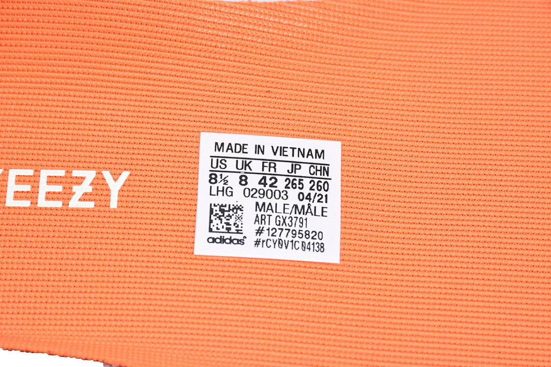 GX3791 adidas Yeezy Boost 350 V2 Mono Cinder
