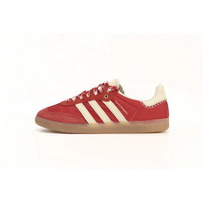 Wales Bonner x adidas Originals SAMBA White Red GY6612 01