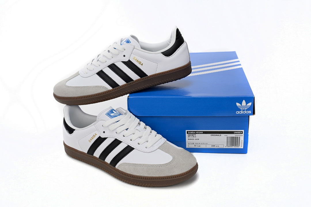 Adidas Samba OG W White Black Gum H01877