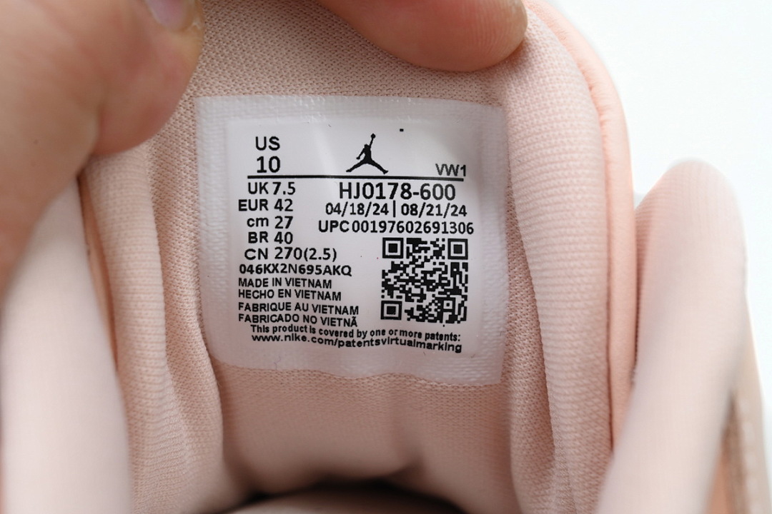 Air Jordan 4 WMNS Valentine Pink Retro Basketball Shoes HJ0178-600 